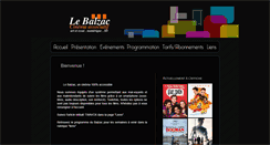 Desktop Screenshot of lebalzac.fr